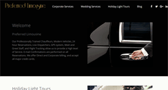 Desktop Screenshot of preferred-limousine.com